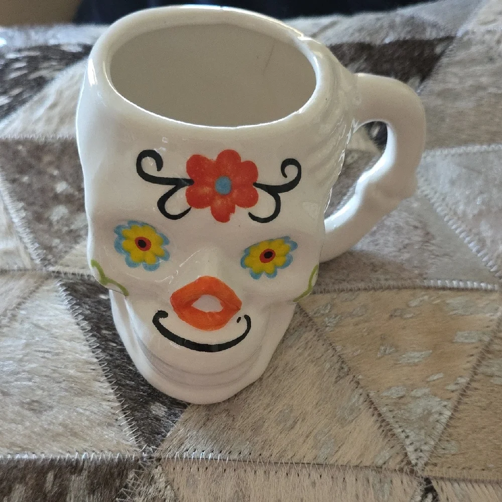 Colorful Skull Mug - Picture 1 of 9